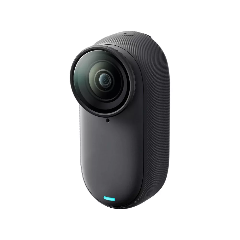 Mini Pocket Action Camera 4K Waterproof Tiny Wearable Cam Built-In 128GB Storage Electronic Viewfinder Wi-Fi Bluetooth USB-C Charging